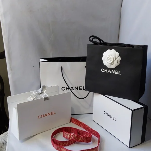CHANEL BOX, HOLIDAY RIBBON PACKAGES